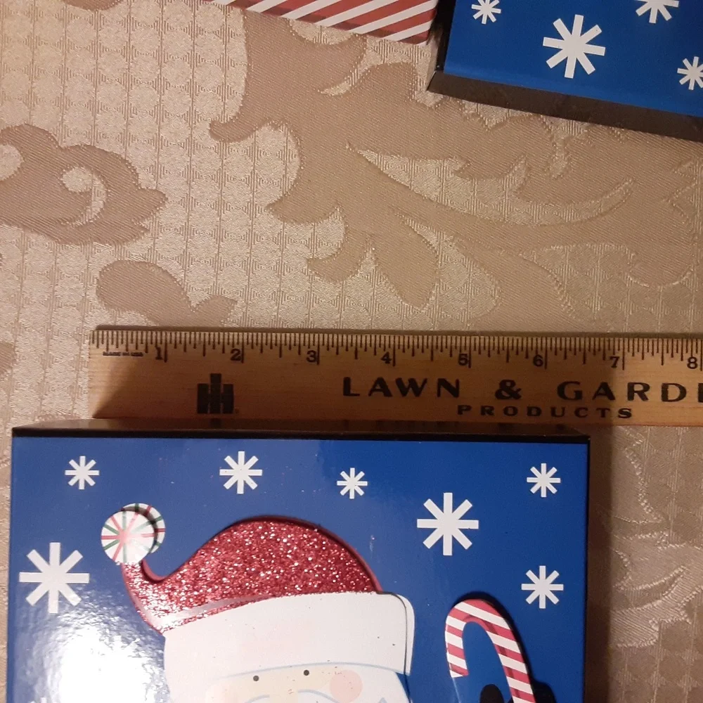 Santa Clause Set of 4 Nesting Boxes
